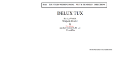 Desktop Screenshot of deluxtux.com